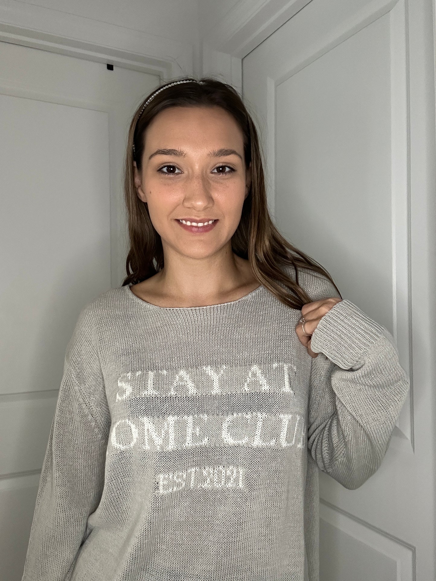 Stay At Home Knit Sweater